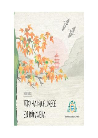 Imagen Publicación del libro Todo haiku florece en primavera