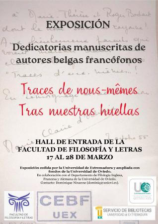 Imagen Exposición “Traces de nous-mêmes. Tras nuestras huellas. Dedicatorias...